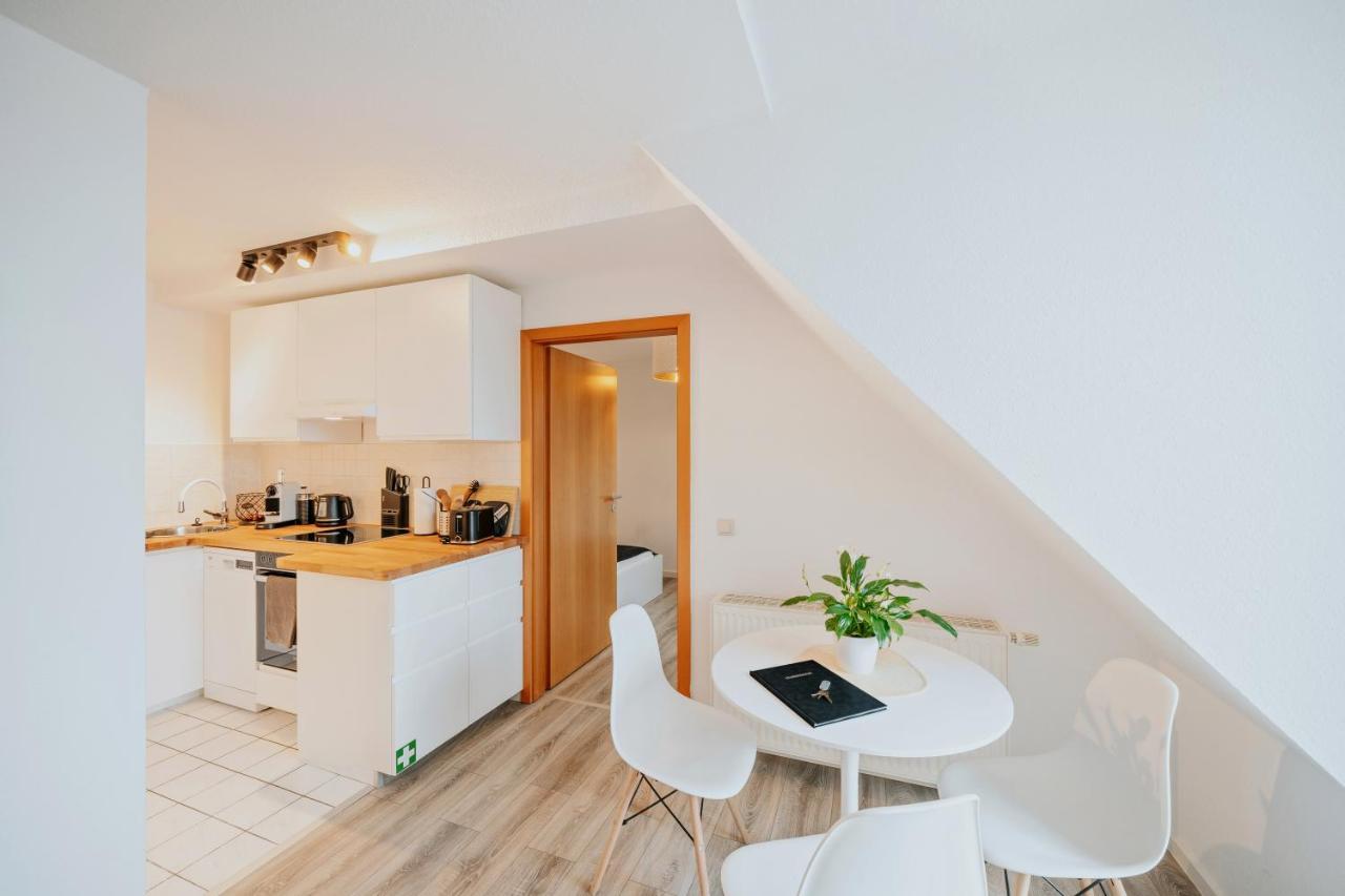 Bliss Place - Serviced Apartment - Arbeitsplatz, Zentral, Kueche, Waschmaschine, Smarttv Magdebourg Extérieur photo