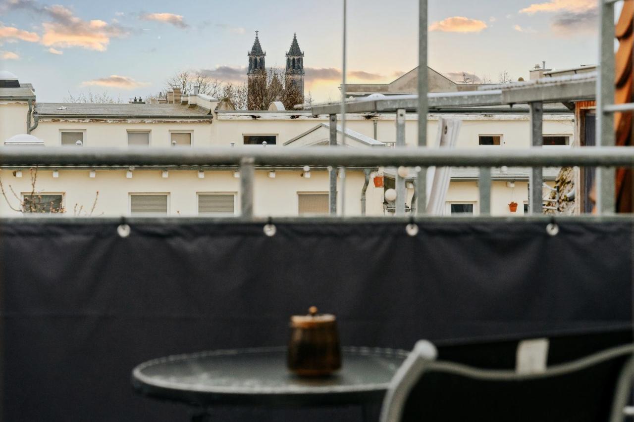 Bliss Place - Serviced Apartment - Arbeitsplatz, Zentral, Kueche, Waschmaschine, Smarttv Magdebourg Extérieur photo